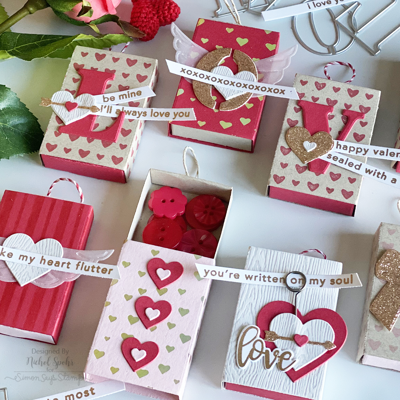 January 2023 Hero Arts Monthly Release Blog Hop | Valentine’s Matchbox ...