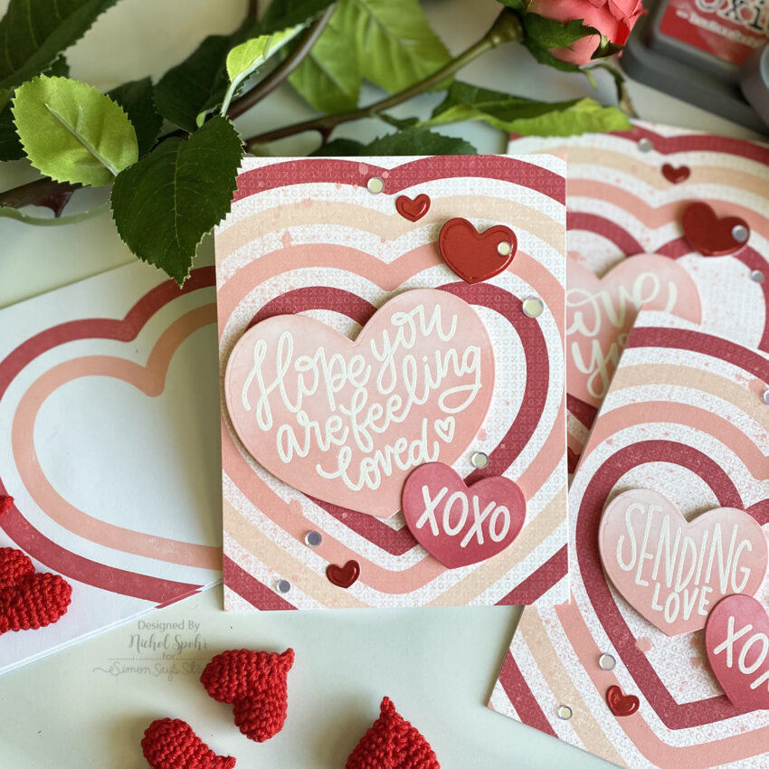 Simon Says Stamp Hugs and Kisses Blog Hop Day 1 (Concentric Hearts ...