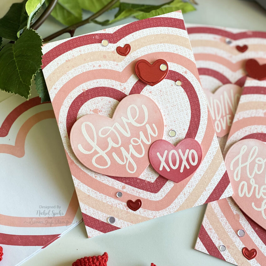 Simon Says Stamp Hugs and Kisses Blog Hop Day 1 (Concentric Hearts ...