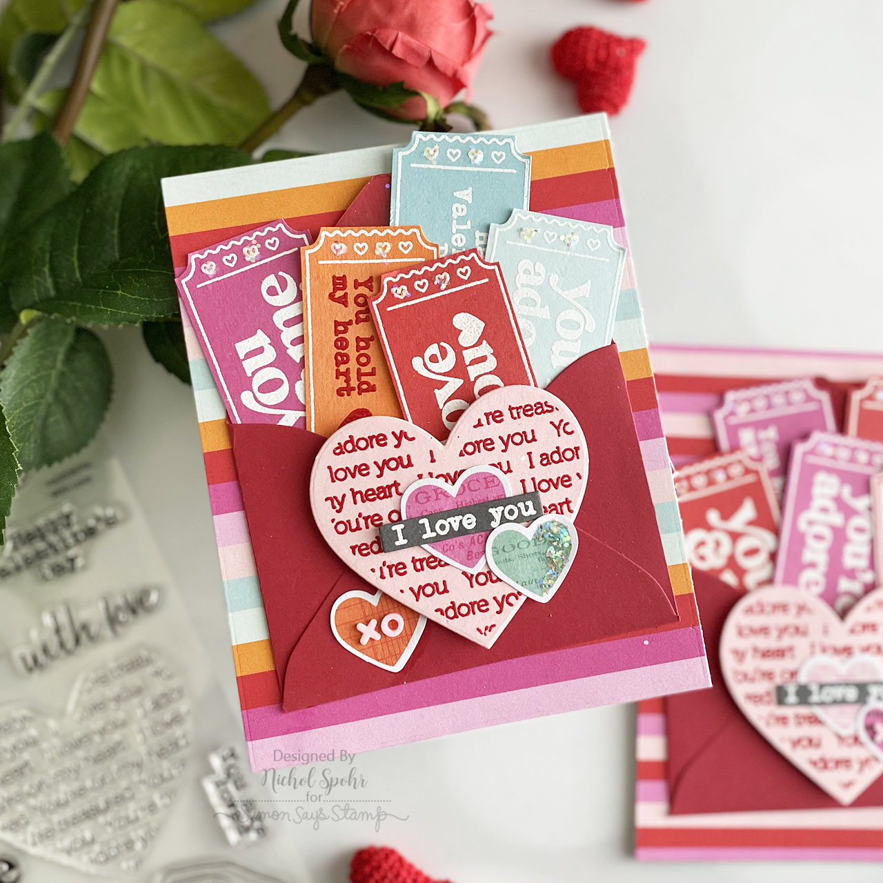 Simon Says Stamp Limited Edition Valentine’s Card Kit Inspiration ...