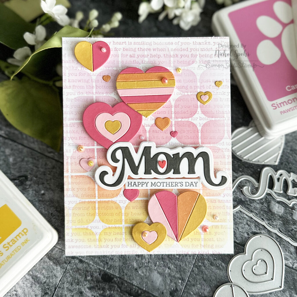 Mothers Day Cards - Personalised Handmade Mothers Day CardsPink & Posh