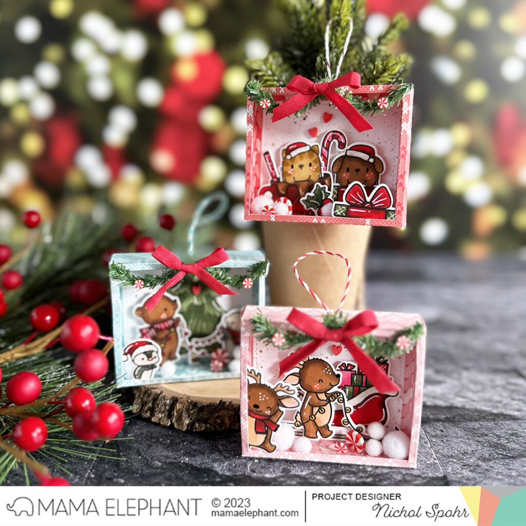 Box Ornaments | Mama Elephant September 2023 Stampede Blog Hop – Nichol  Spohr LLC