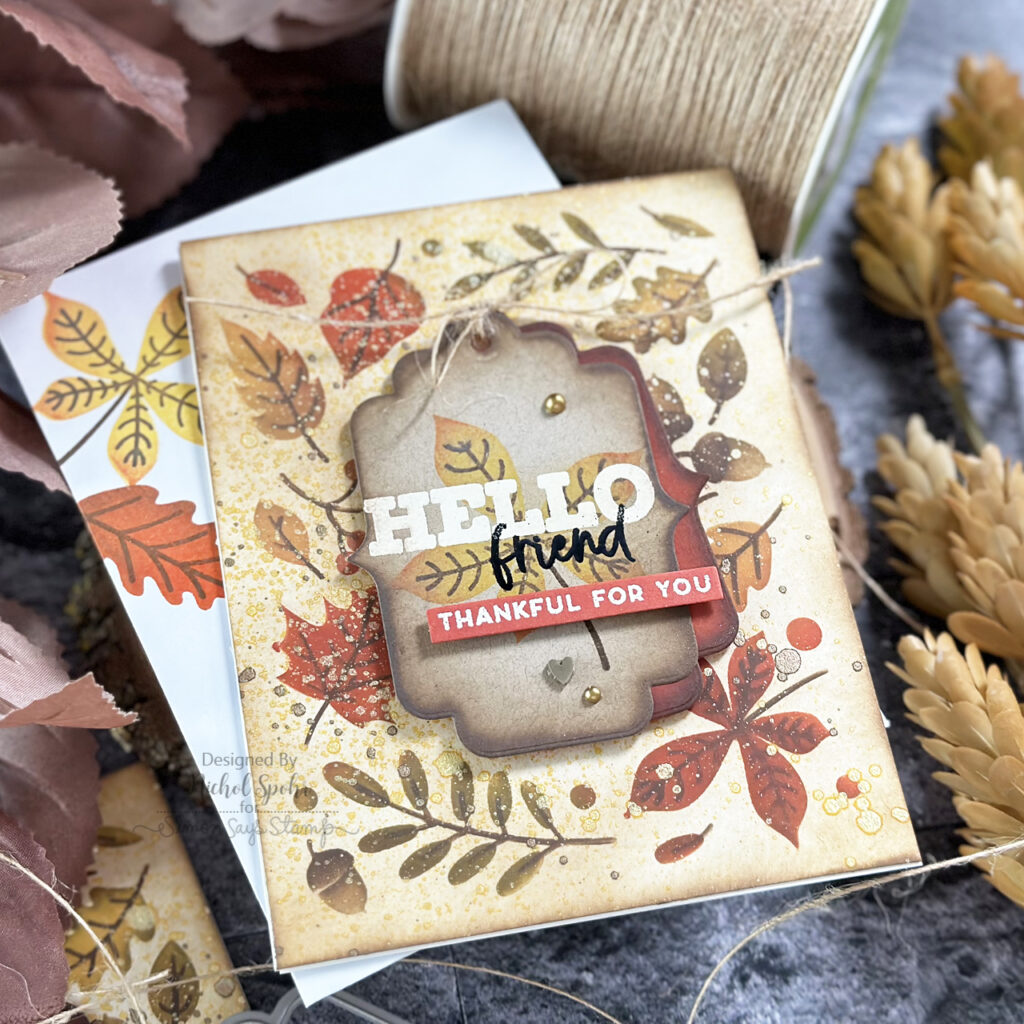 Simon Says Stamp Card Kit of the Month November 2023 Cozy Autumn Hugs