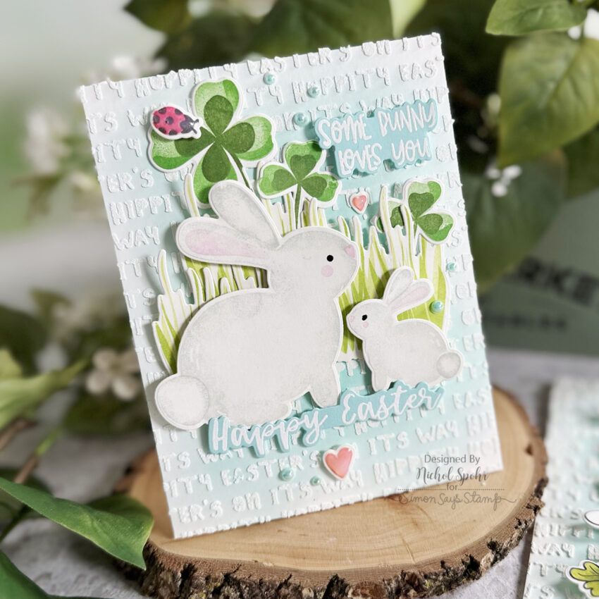 MUST SEE! Pretty Easter Bunny Cards (Two Ways) | Simon Says Stamp ...