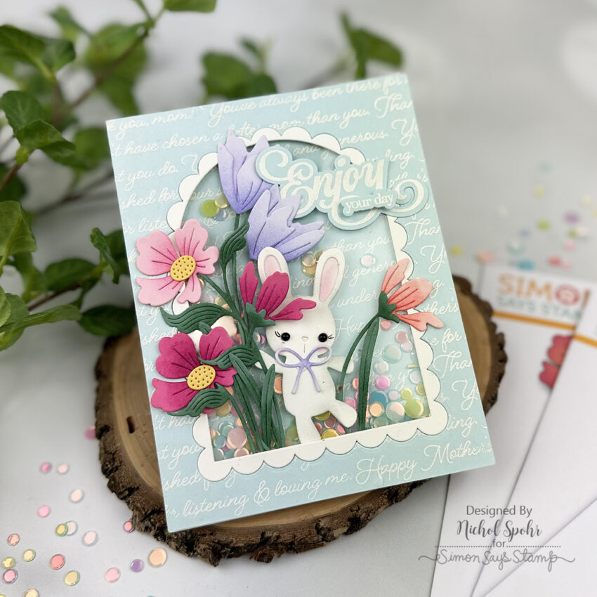 Simon Says Stamp March 2026 Release | Bunny Shaker Card with Spring ...